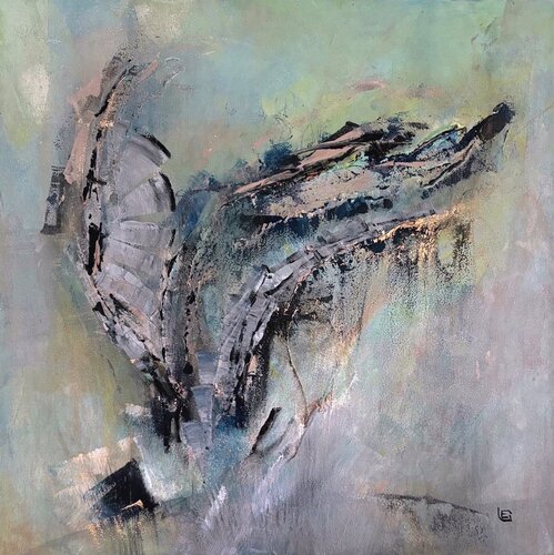 Phantom Bloom by Sasa Ley, Painting for Sale on Select