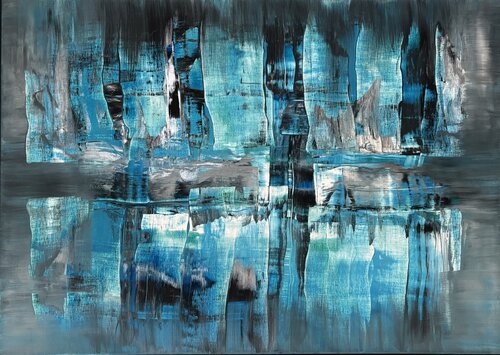 Blue Chamber by Sasa Ley, Painting for Sale on Select
