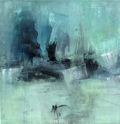 Blue Passage by Sasa Ley, Painting for Sale on Select