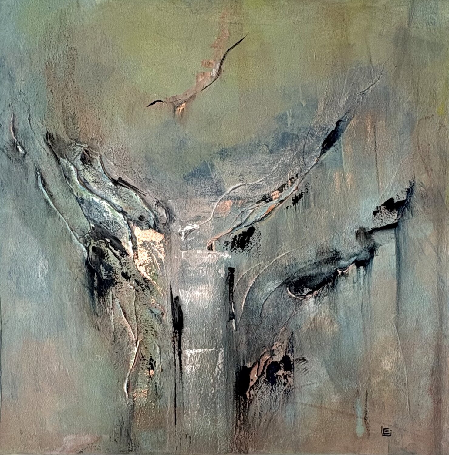 Phantom Place Sasa Ley Original painting for sale