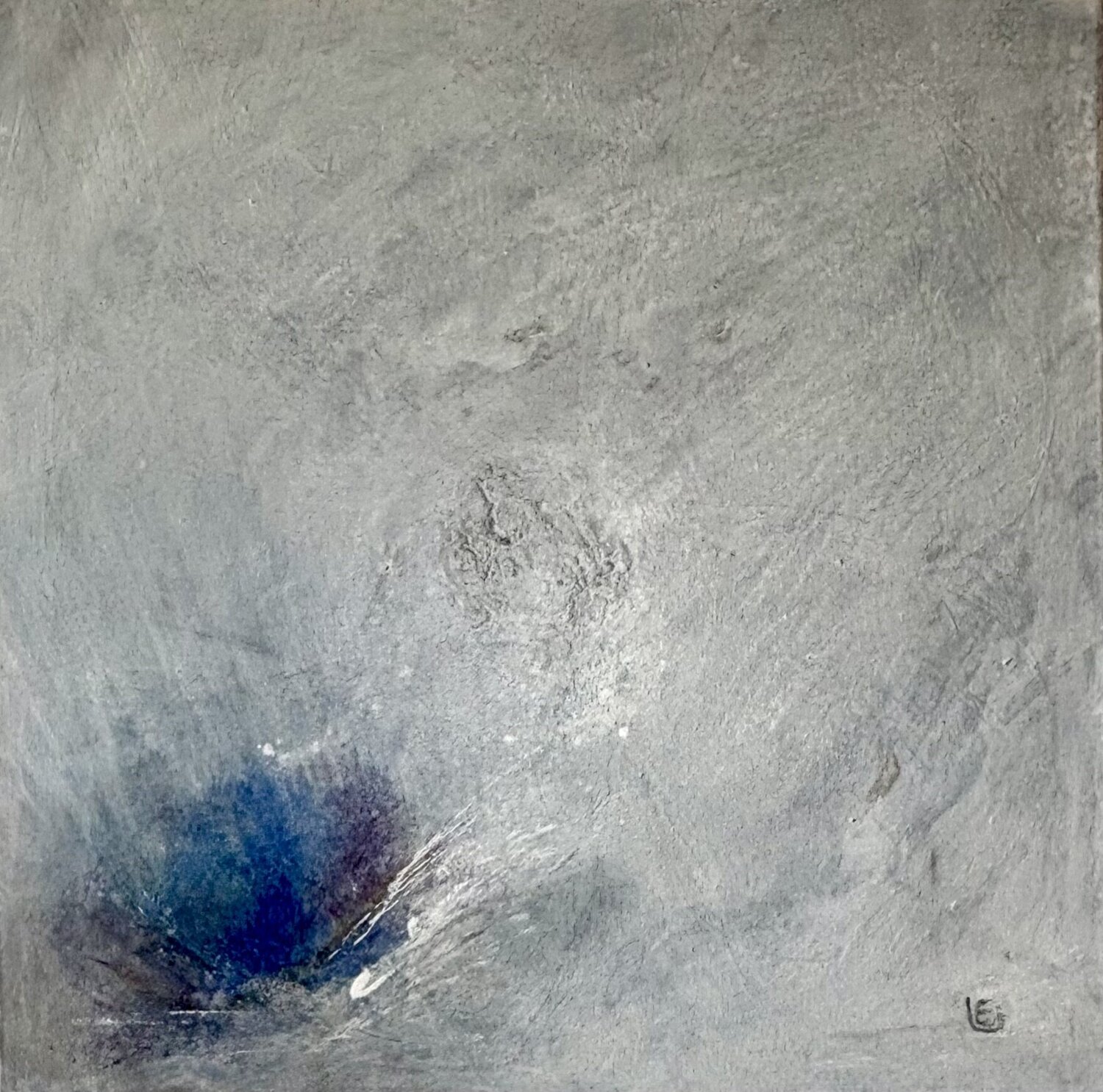 Ice Bloom II Sasa Ley Original painting for sale