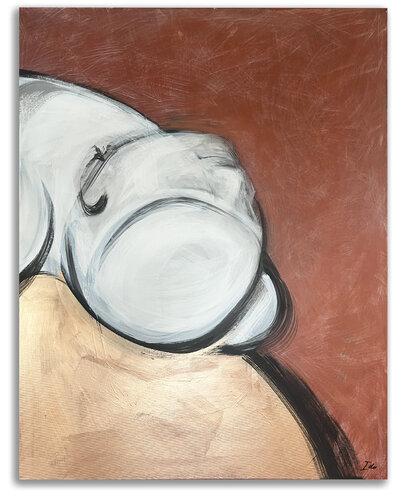 CHARACTER line by Ido Vaginsky, Painting for Sale on Select