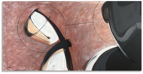 Over the Shoulder by Ido Vaginsky, Painting for Sale on Select