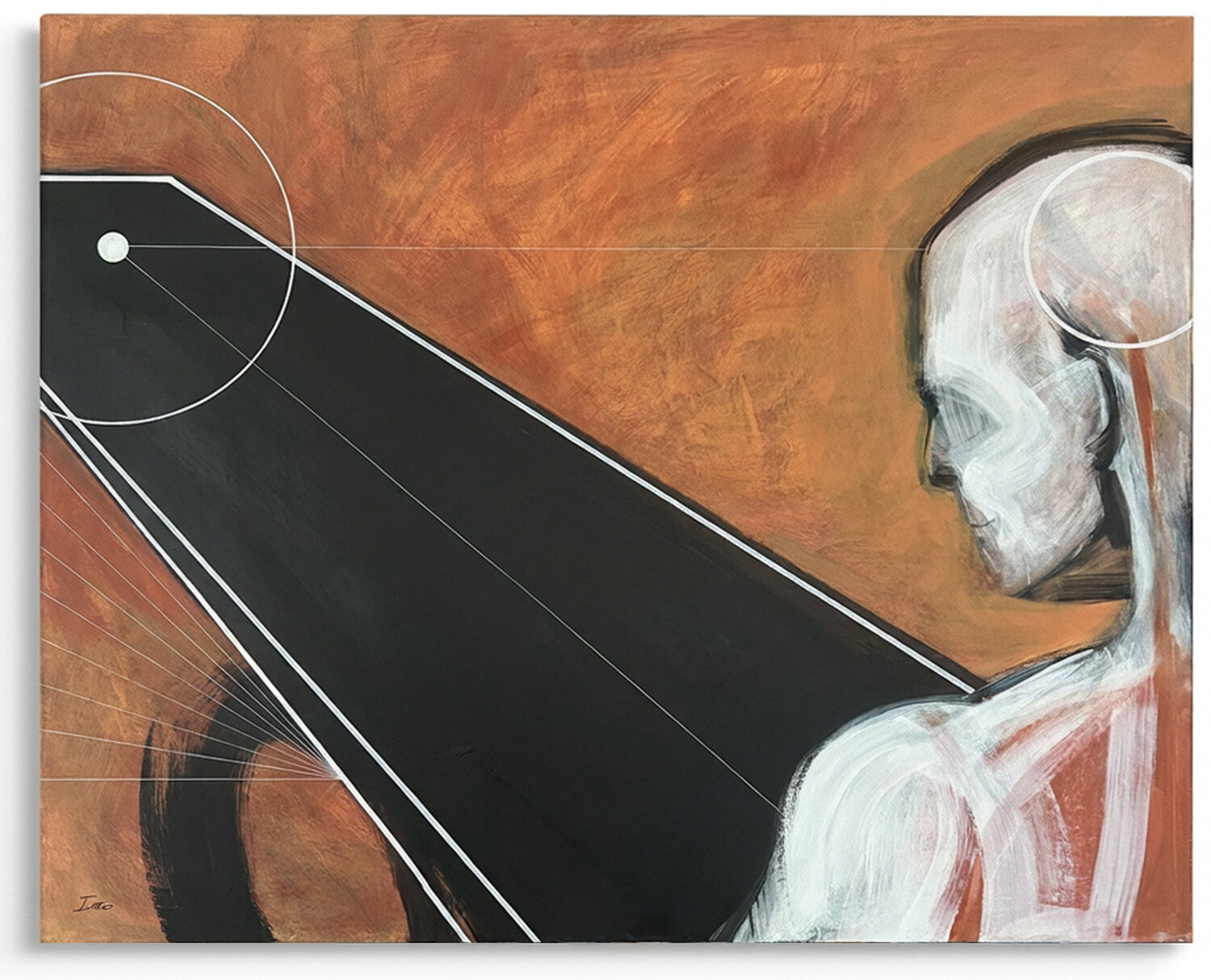 PASSION Ido Vaginsky Original painting for sale