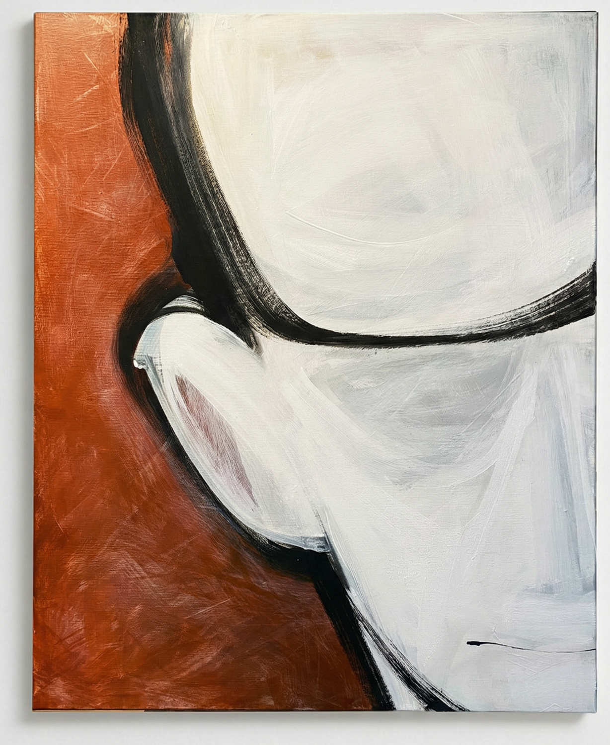CHARACTER line Ido Vaginsky Original painting for sale