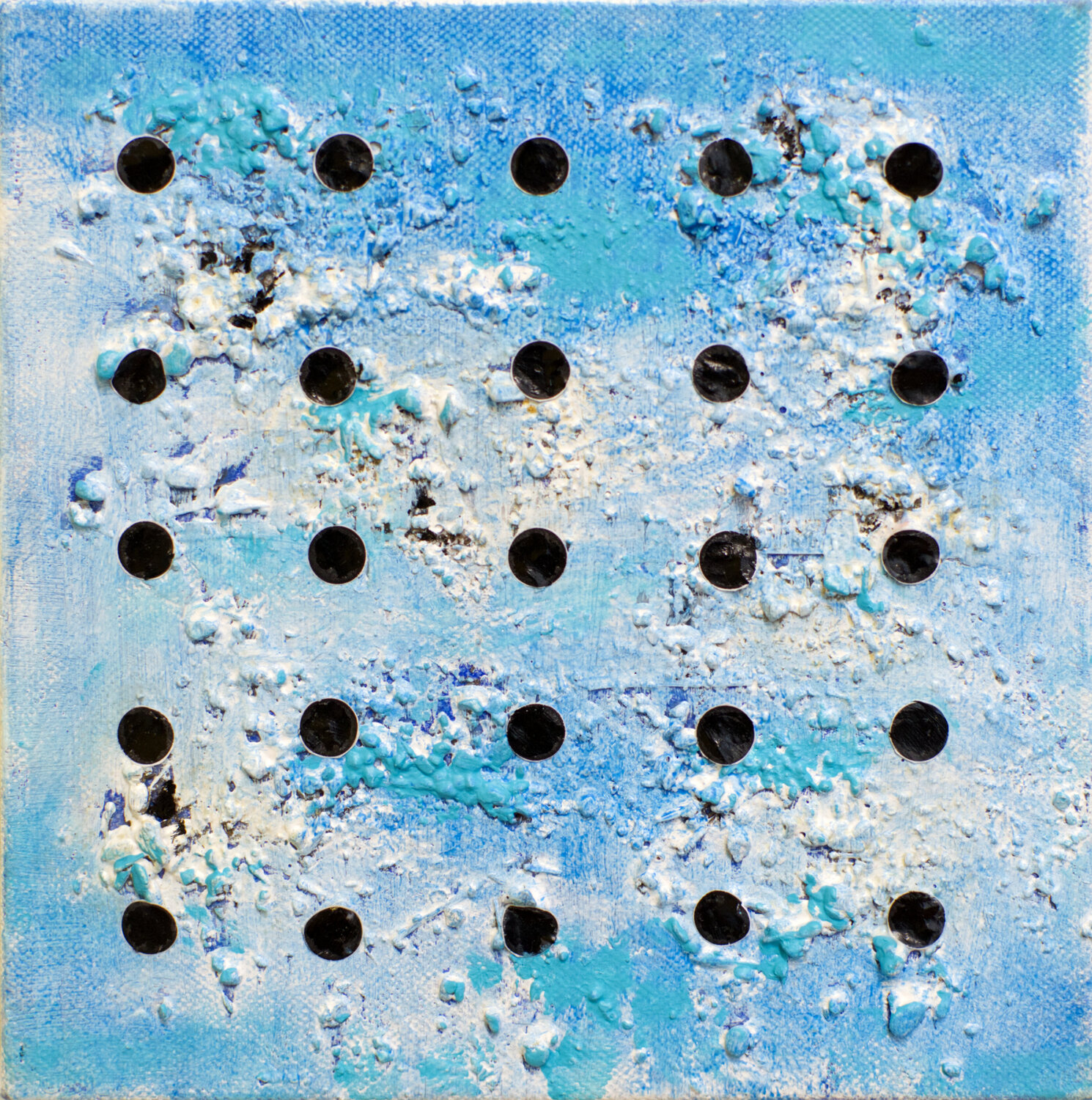 Beneath the illusion - Peace V Olivera Cavric Original painting for sale