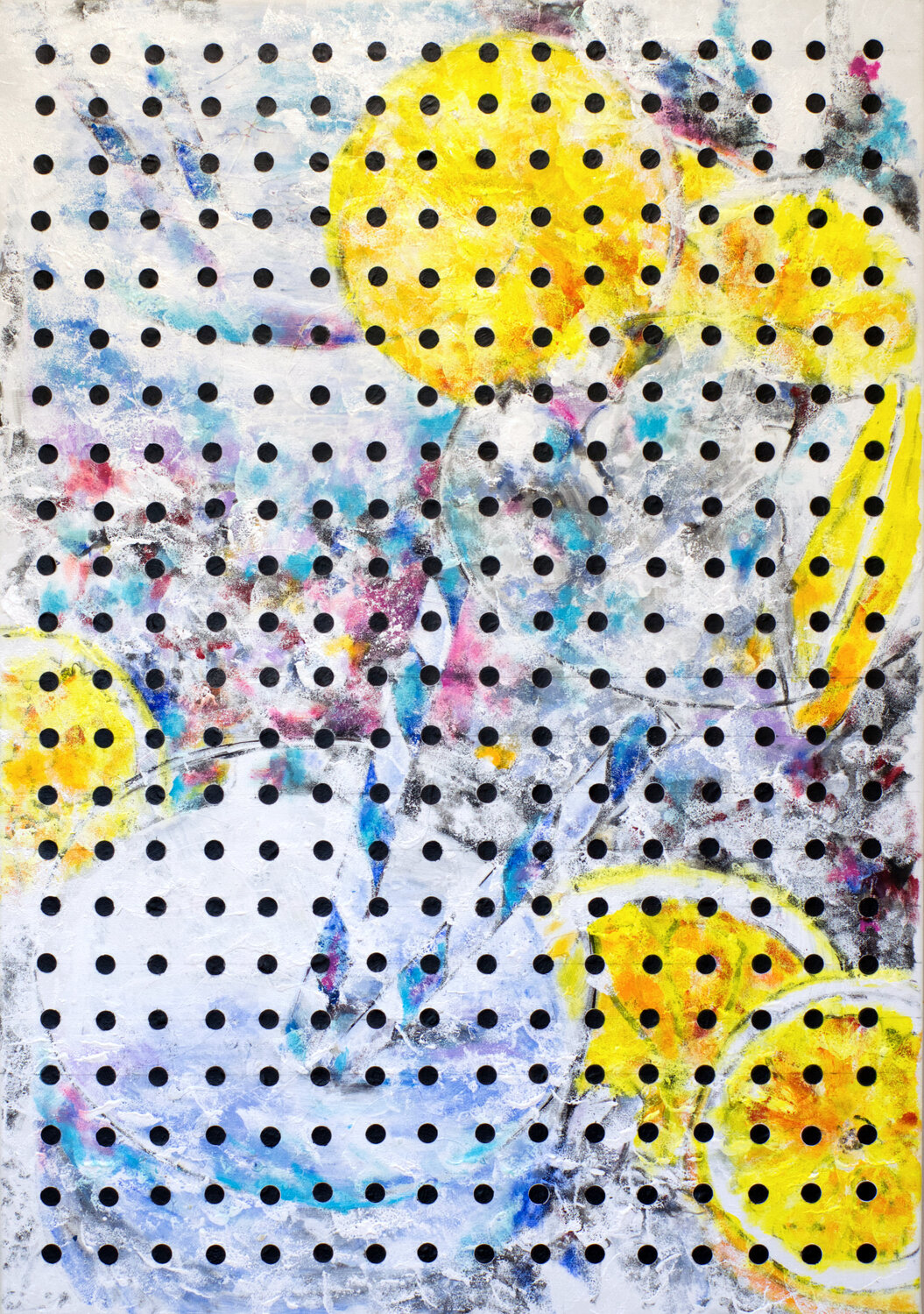 Beneath the illusion - Party Olivera Cavric Original painting for sale