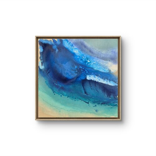 Drift of the Blue I by Claude Schwidrik-Grebe, Painting for Sale on Select