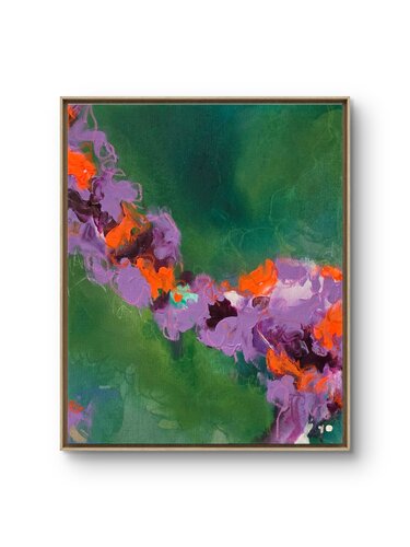 Heather Drift I & II von Claude Schwidrik-Grebe, Malerei kaufen auf Select