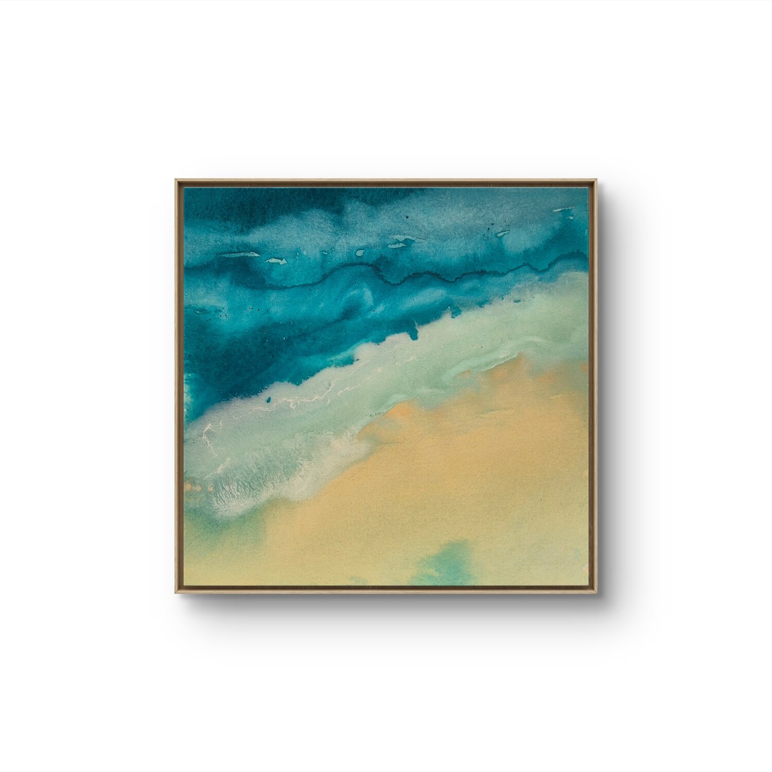 Atlantic Soul: After the noise - Quiet Tide Claude Schwidrik-Grebe Original painting for sale