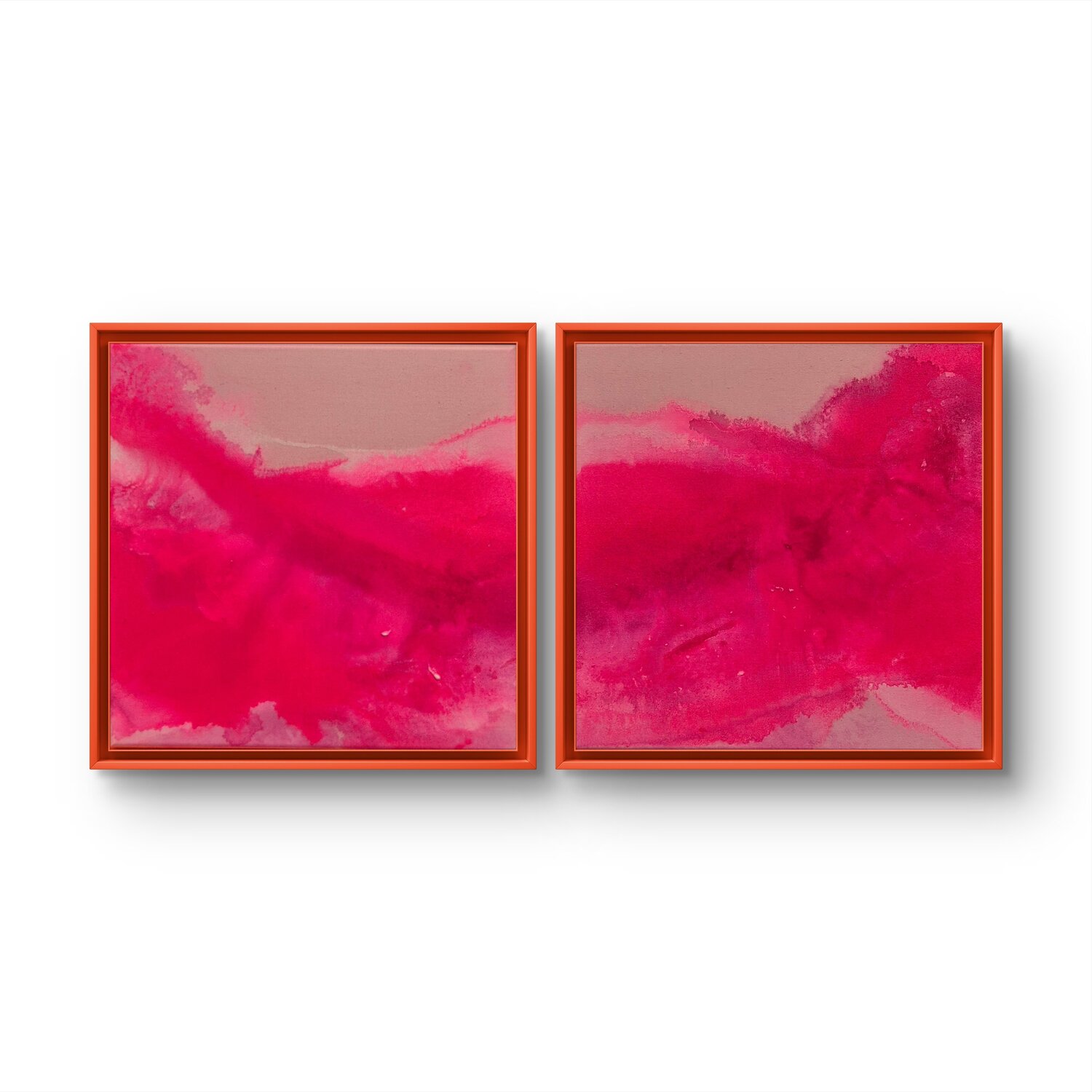Unbound Tide: Inner Current I & II Claude Schwidrik-Grebe Original painting for sale