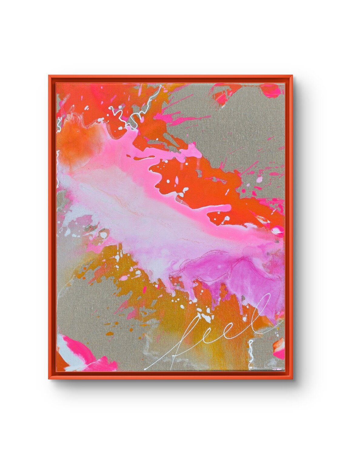 FEEL MORE Claude Schwidrik-Grebe Original painting for sale