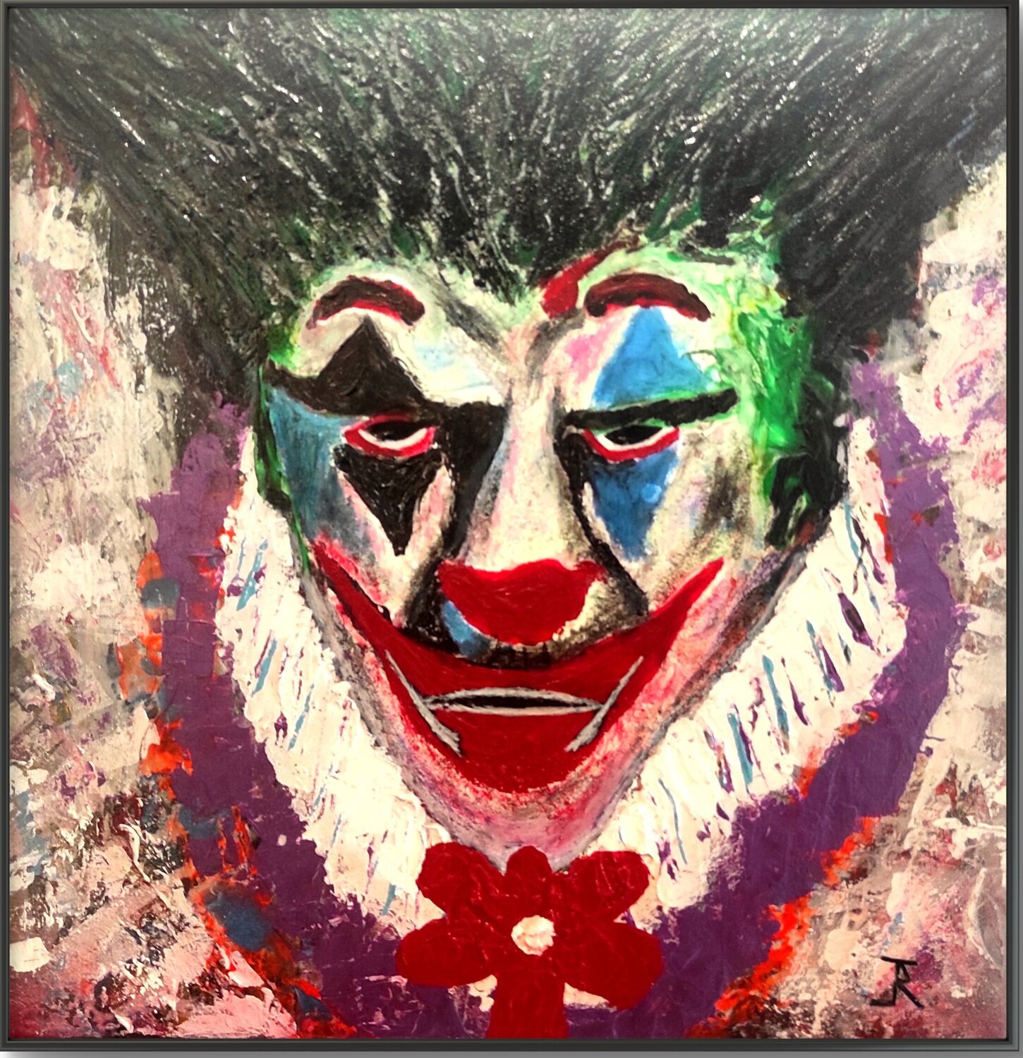 THE JOKER jacopo rizzo Original painting for sale
