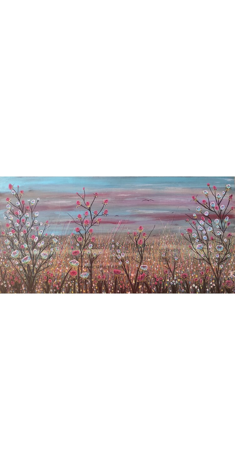 TRAME SELVAGGE jacopo rizzo Original painting for sale