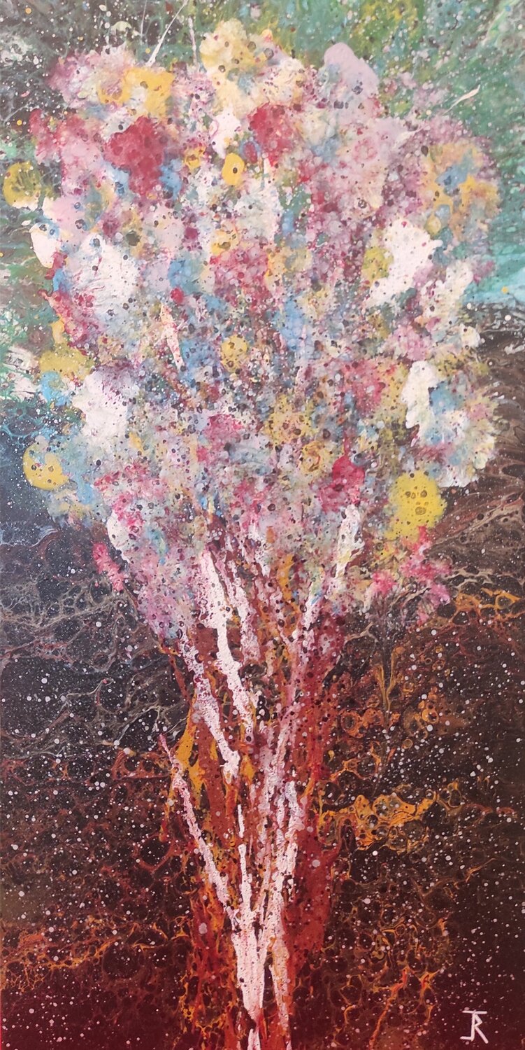 FIORI jacopo rizzo Original painting for sale