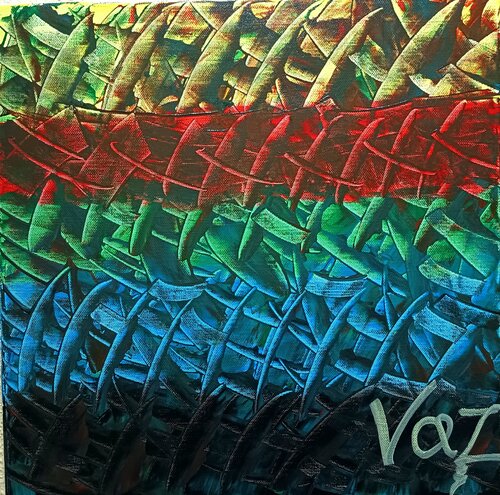 Shintethyc jungle von Adolfo Vázquez Burgos, Malerei kaufen auf Select