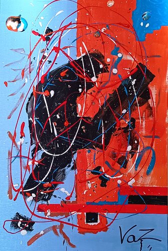 Atomic Drift von Adolfo Vázquez Burgos, Malerei kaufen auf Select