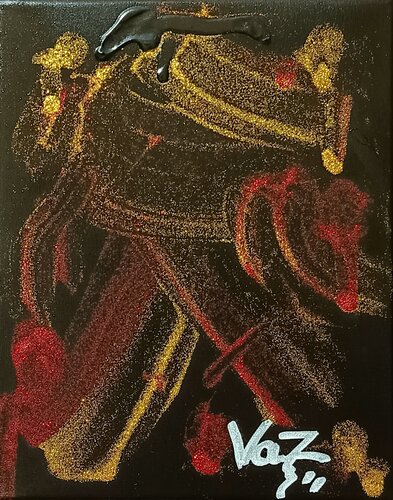 Oro sobre sombra by Adolfo Vázquez Burgos, Painting for Sale on Select