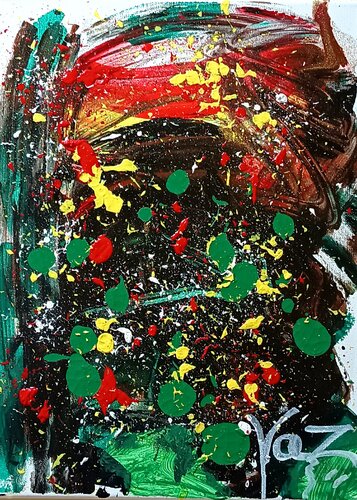 Corazón de la Tierra by Adolfo Vázquez Burgos, Painting for Sale on Select