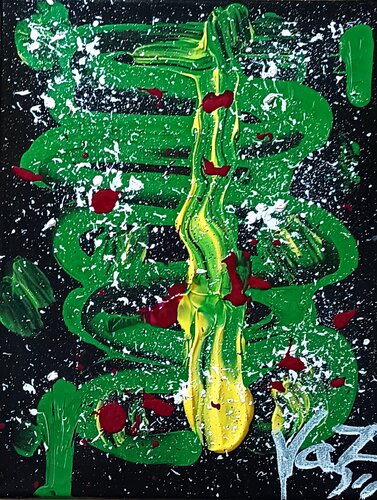 “Savia Rebelde”. by Adolfo Vázquez Burgos, Painting for Sale on Select