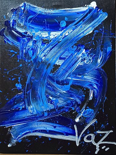 Flujo N.º 7 by Adolfo Vázquez Burgos, Painting for Sale on Select