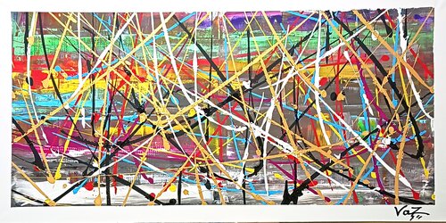 Hilos de vida by Adolfo Vázquez Burgos, Painting for Sale on Select