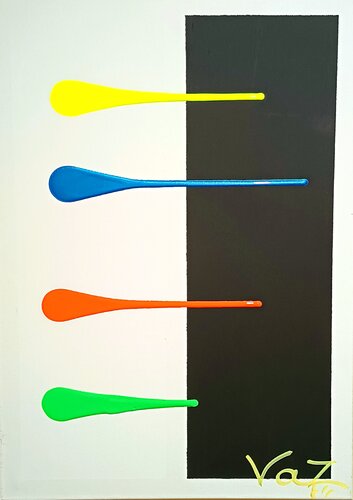 Umbral cromático by Adolfo Vázquez Burgos, Painting for Sale on Select