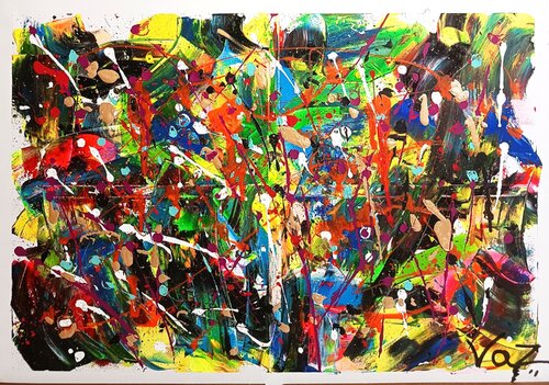 Pulse of life by Adolfo Vázquez Burgos, Painting for Sale on Select
