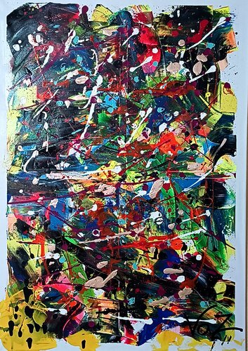 Pulse of life by Adolfo Vázquez Burgos, Painting for Sale on Select