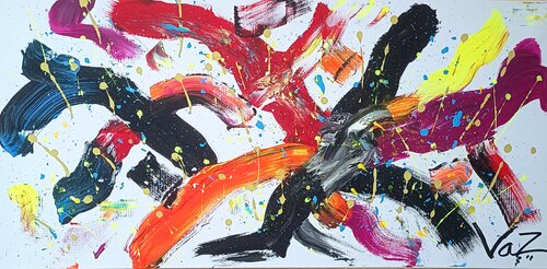 Cruce de caminos by Adolfo Vázquez Burgos, Painting for Sale on Select