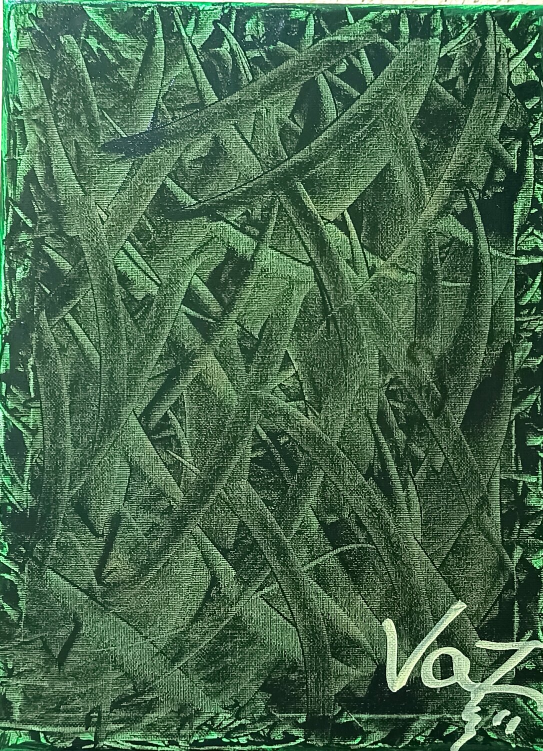 Raíces del Viento Adolfo Vázquez Burgos Original painting for sale