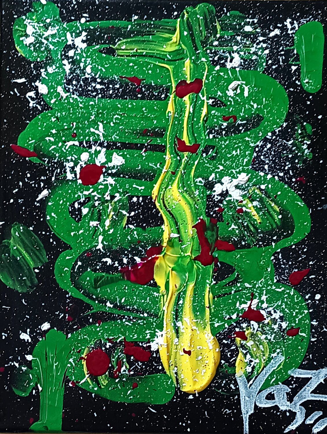 “Savia Rebelde”. Adolfo Vázquez Burgos Original painting for sale