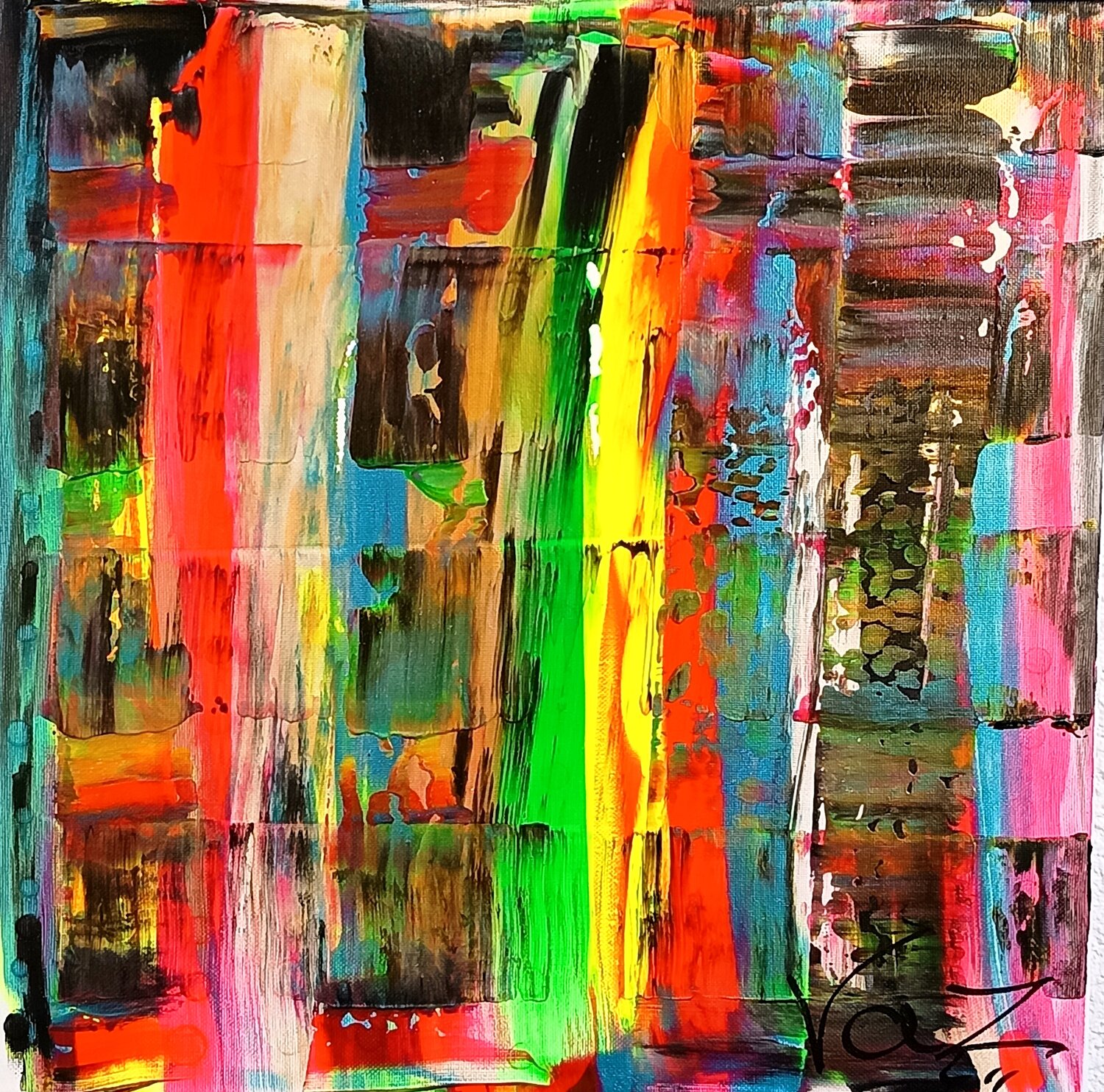 Umbral de Luz Adolfo Vázquez Burgos Original painting for sale