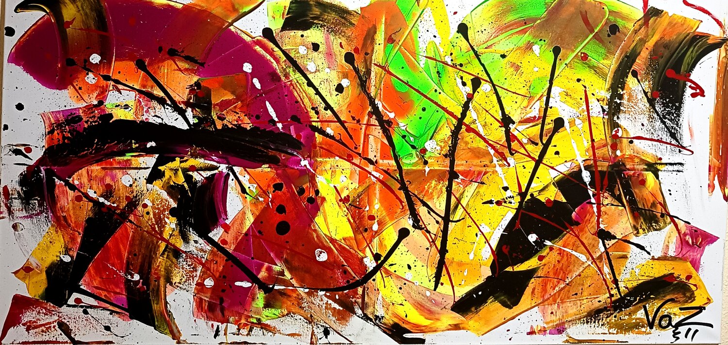 Pulso de libertad Adolfo Vázquez Burgos Original painting for sale