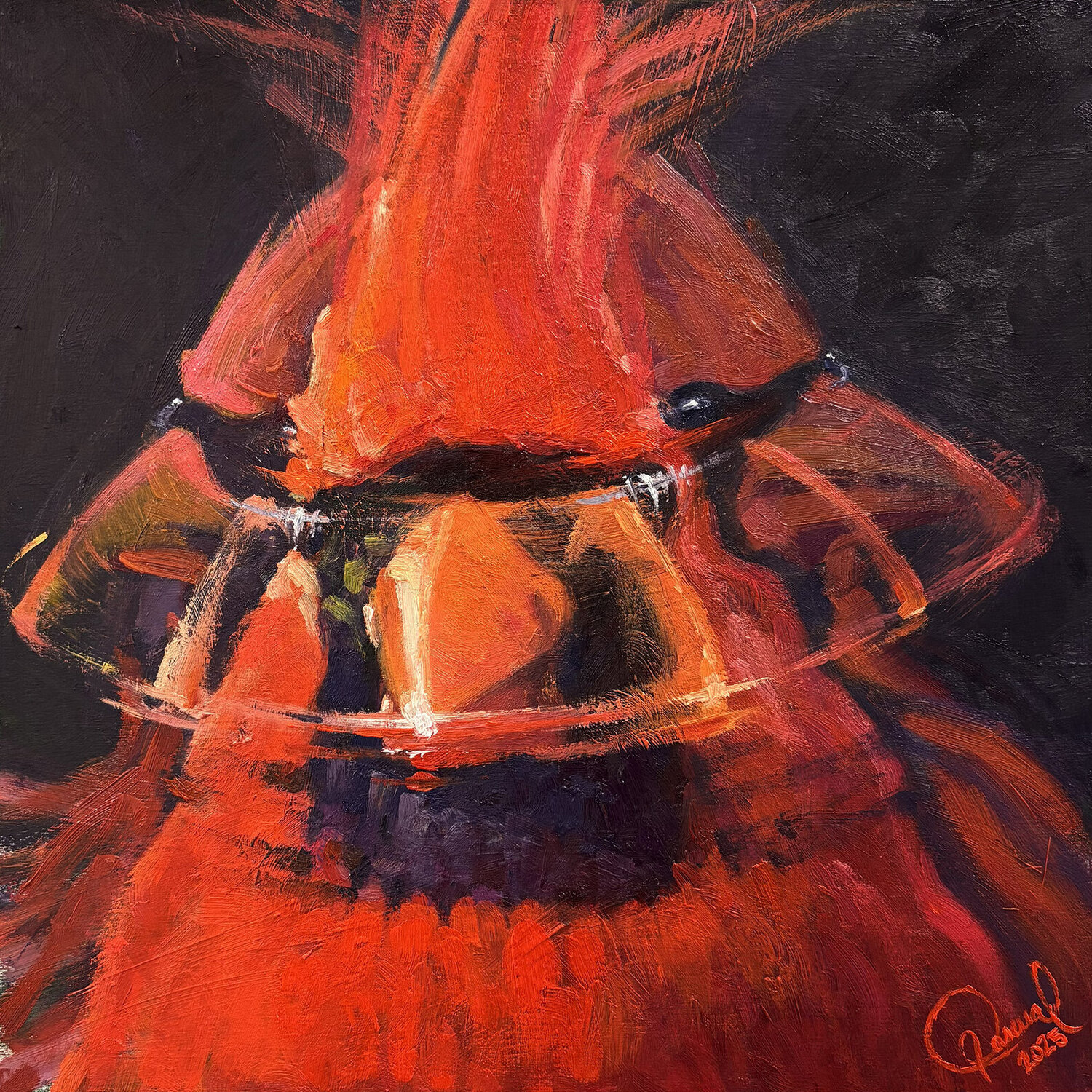 Cardenal Carlos Pascual Original painting for sale