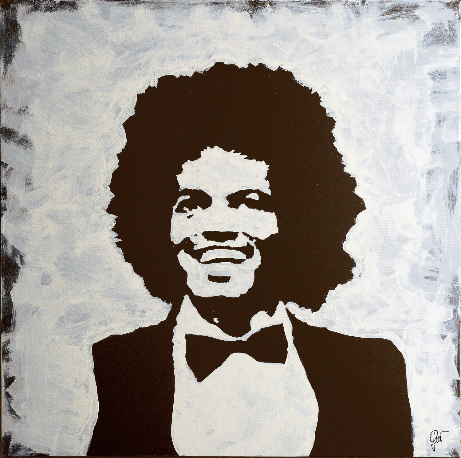 Michael Jackson acrilico su tela Fabio Guzzano Original painting for sale