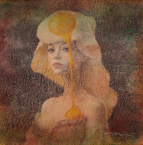 1789 OU FERRAT #32 (Fried Egg #32) by ENRIC AROMI-MASRIERA, Painting for Sale on Select