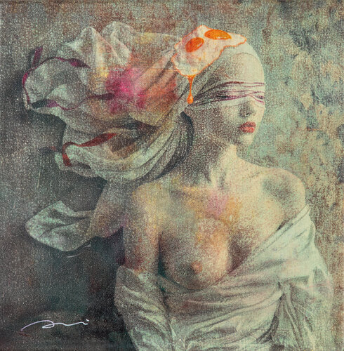 1862 SLEEP TIGHT #1 by ENRIC AROMI-MASRIERA, Painting for Sale on Select