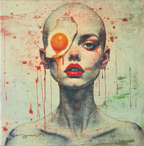 1855 POSSIBLE INNOCENT by ENRIC AROMI-MASRIERA, Painting for Sale on Select