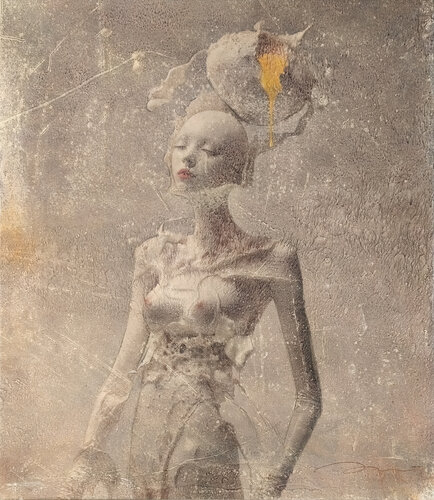 2186 DREAM OF YOUNG GIRLS by ENRIC AROMI-MASRIERA, Painting for Sale on Select
