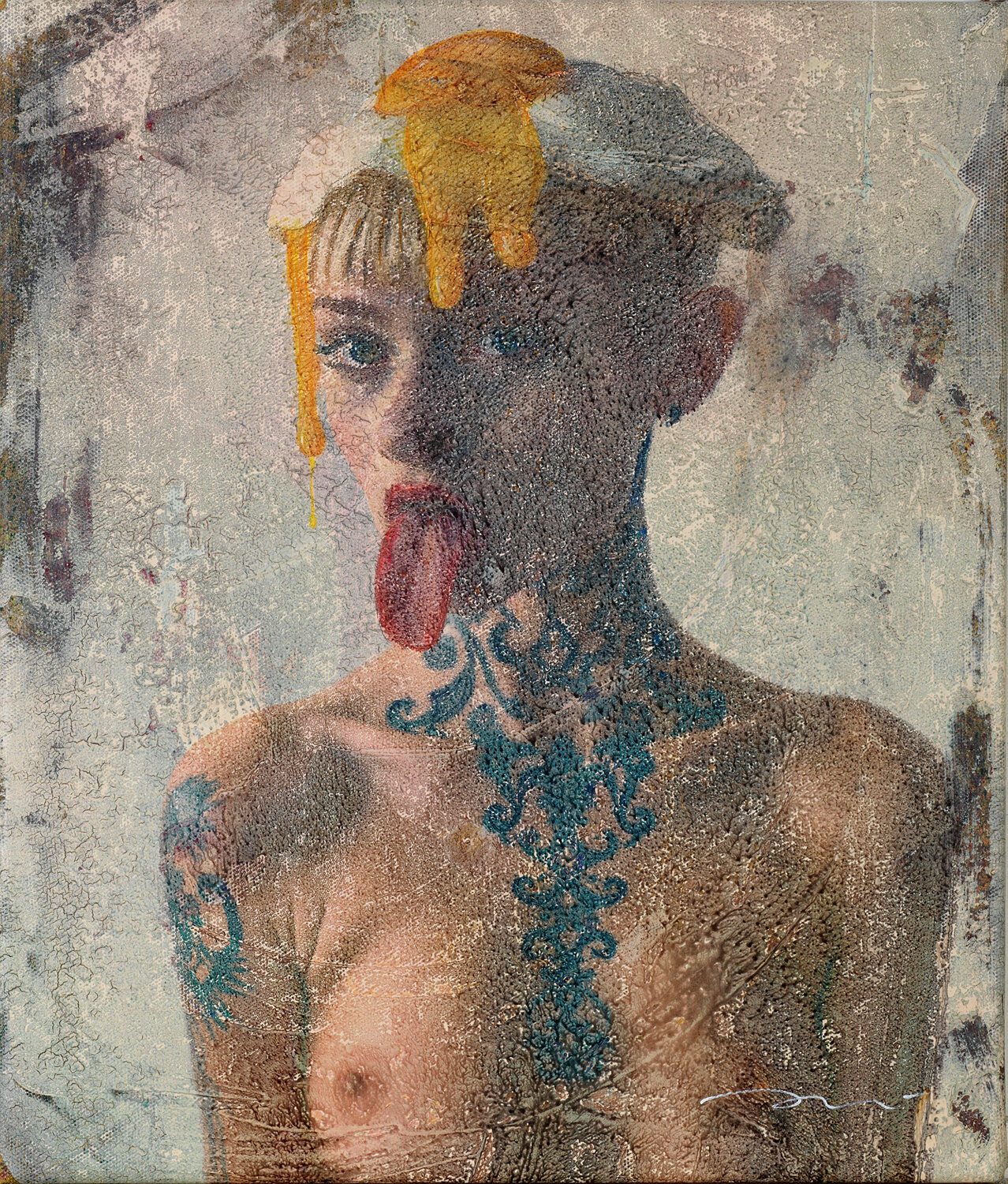 1787 LLENGOT  (Tongue) ENRIC AROMI-MASRIERA Original painting for sale