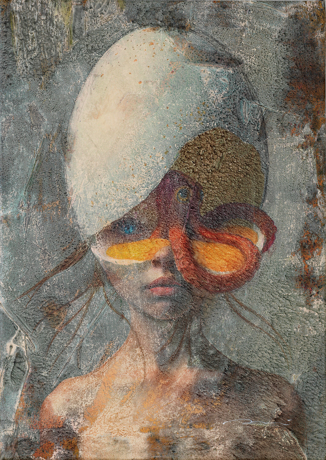1786 POPOU #23 ENRIC AROMI-MASRIERA Original painting for sale
