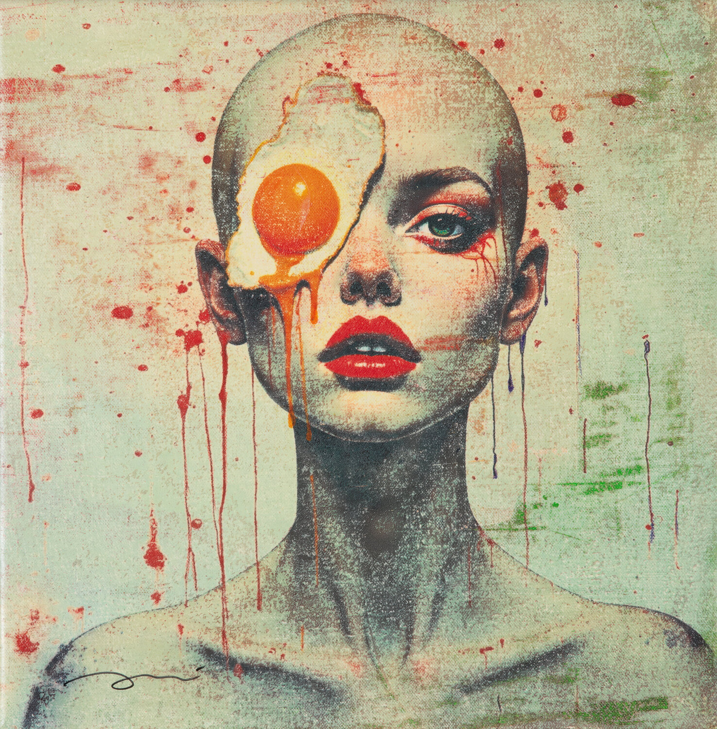 1855 POSSIBLE INNOCENT ENRIC AROMI-MASRIERA Original painting for sale