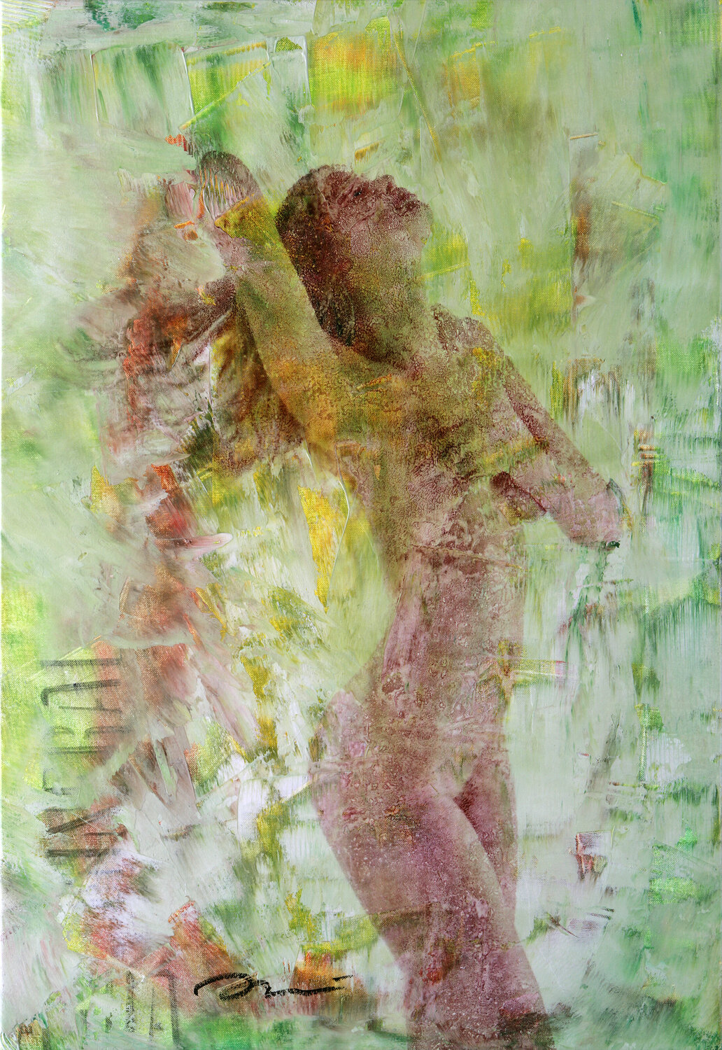 984 ABSINTHE ENRIC AROMI-MASRIERA Original painting for sale