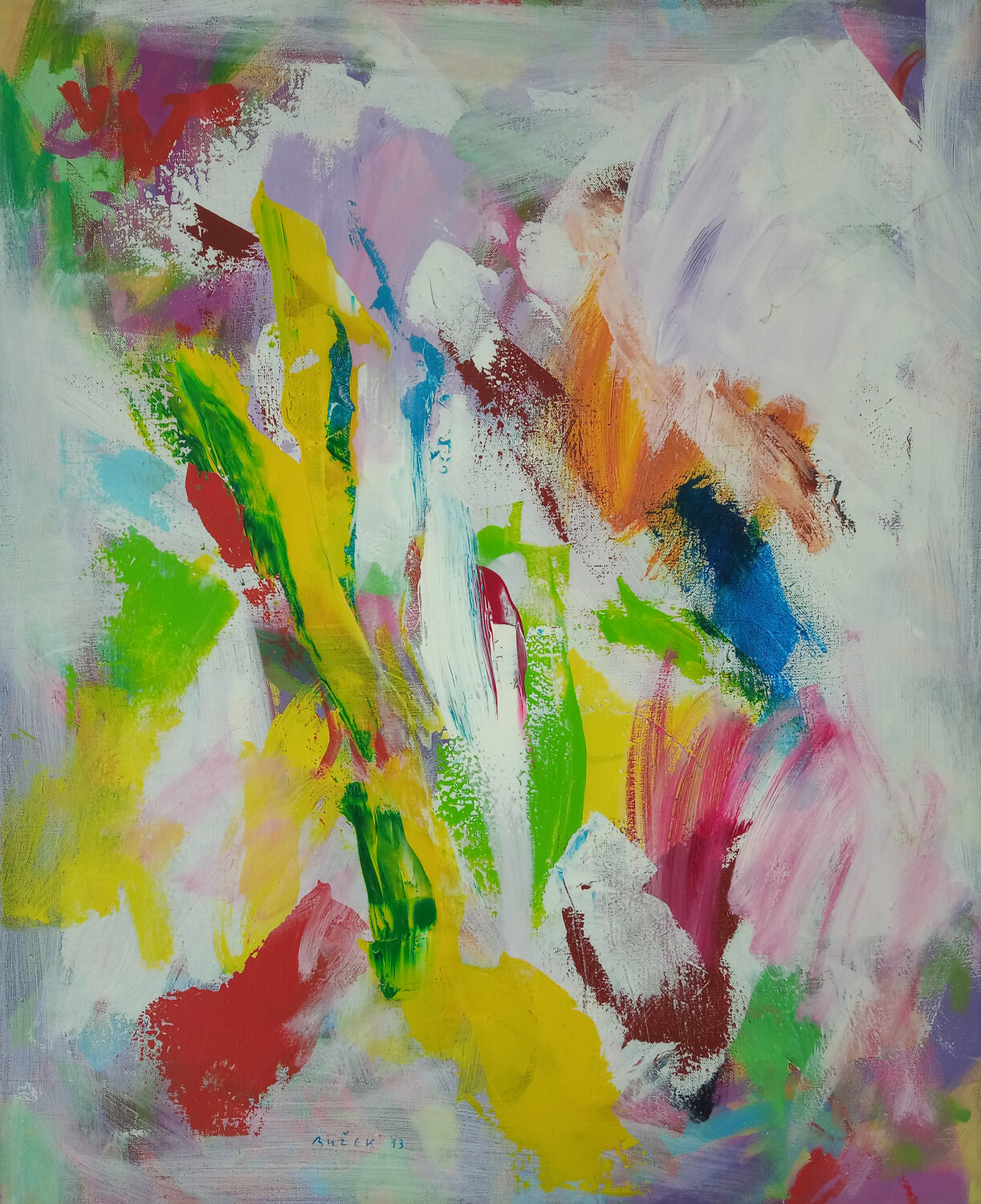 Untitled Zdenko Bužek Original painting for sale