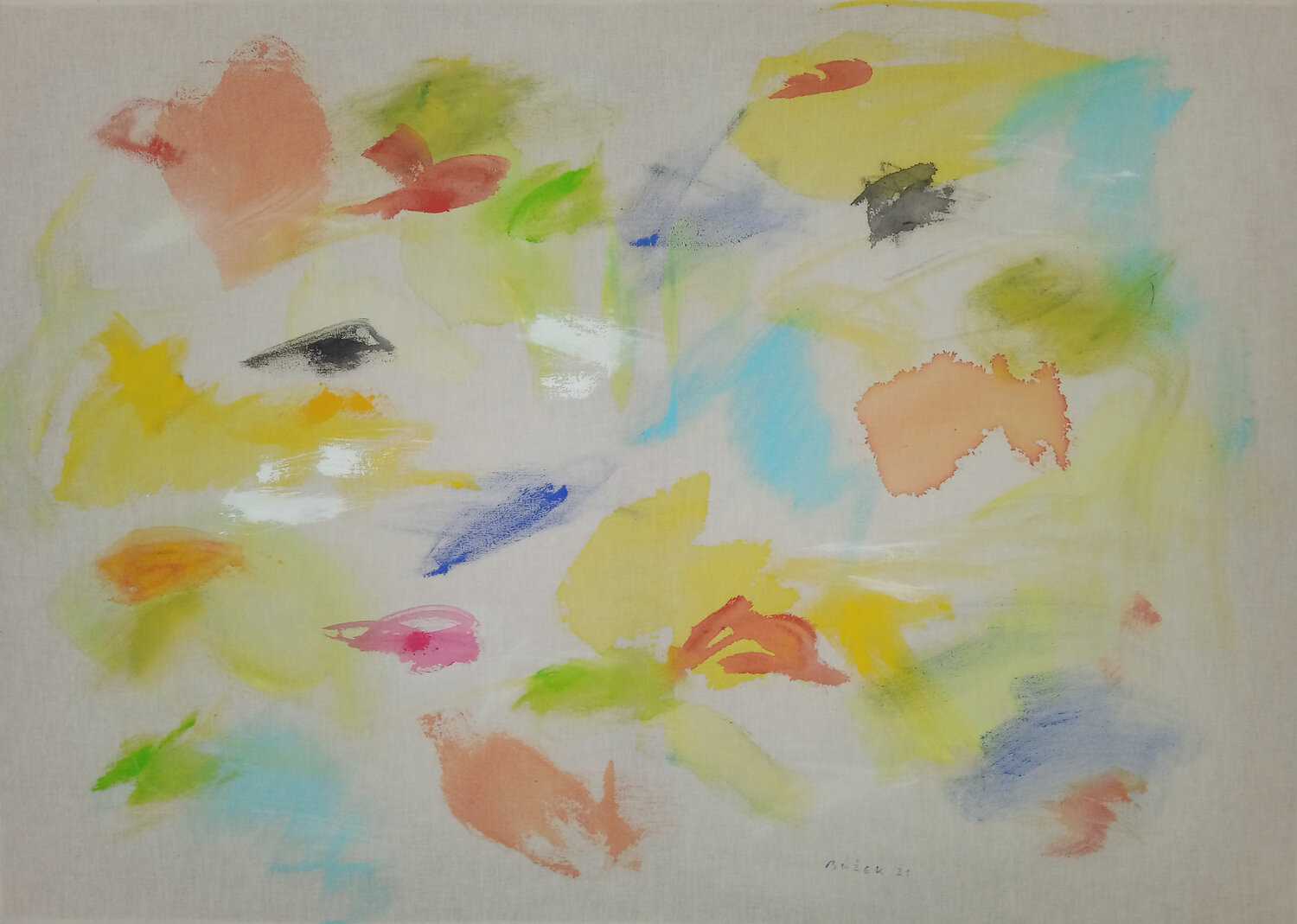 Untitled Zdenko Bužek Original painting for sale