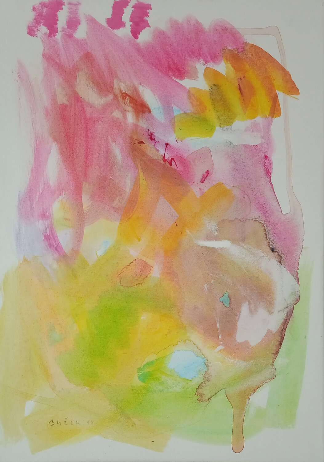 Untitled Zdenko Bužek Original painting for sale
