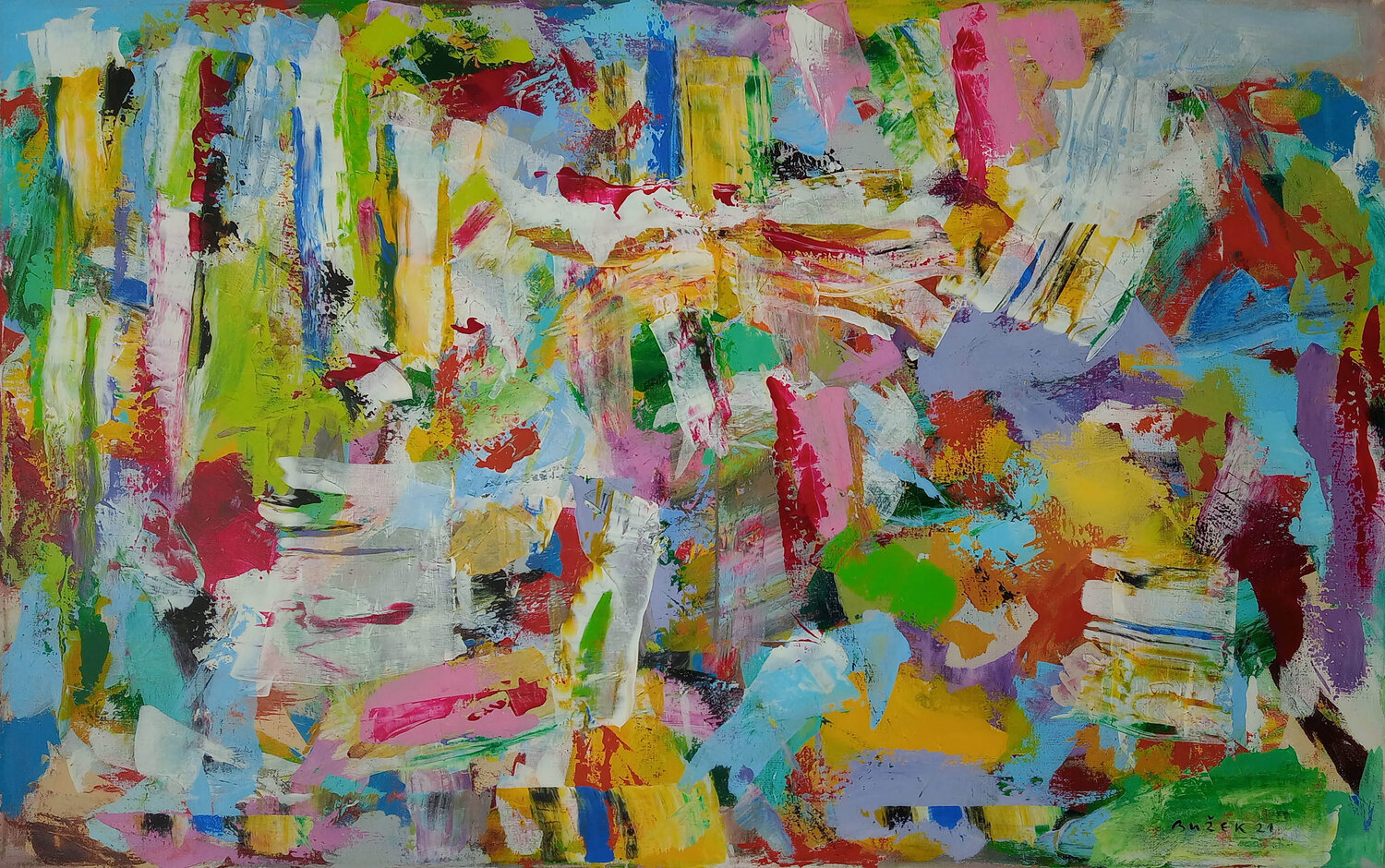 Untitled Zdenko Bužek Original painting for sale