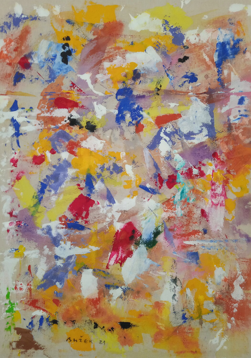 Untitled Zdenko Bužek Original painting for sale