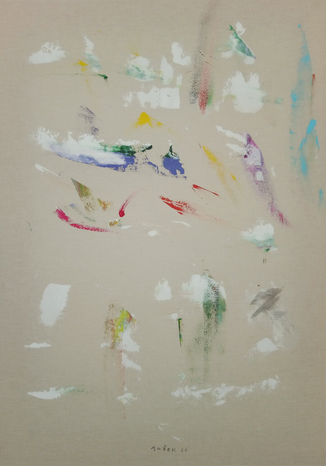 Untitled Zdenko Bužek Original painting for sale